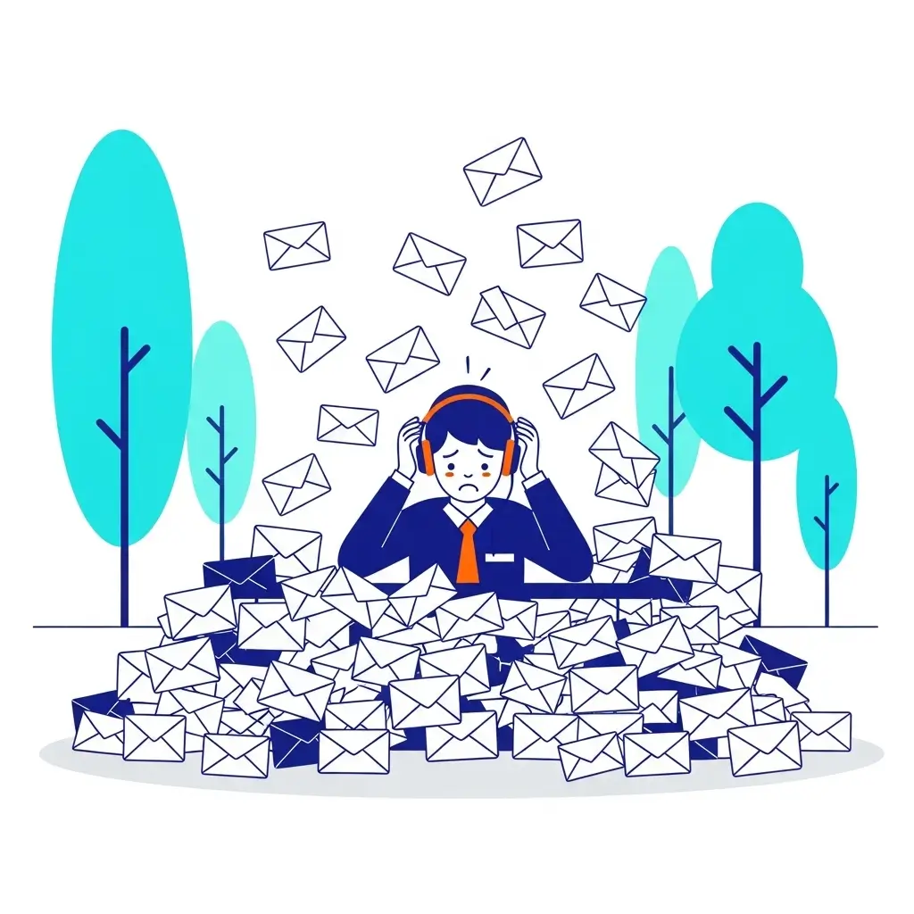 Email Problem Visualization