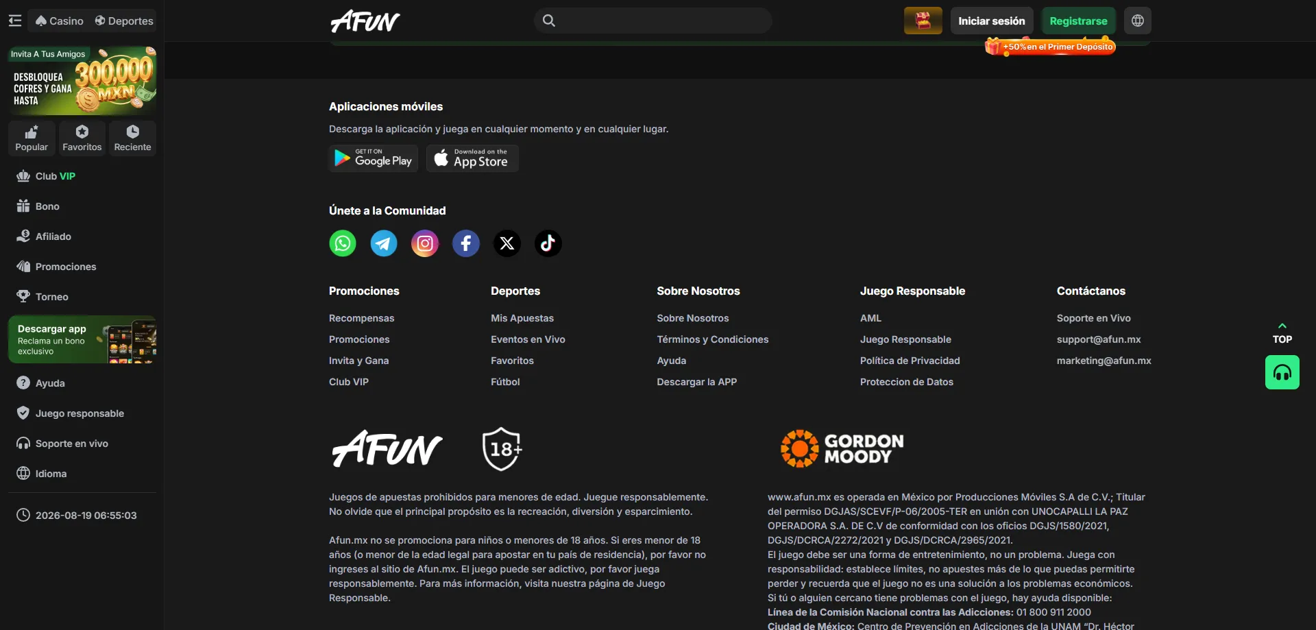 Métodos de pago en AFUN Casino — SPEI, OXXO Pay y USDT