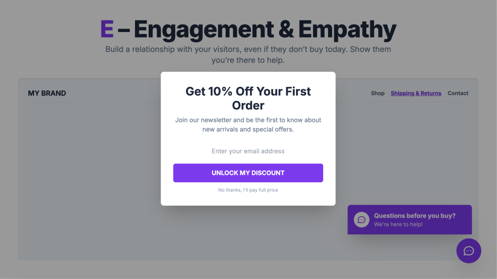 Engagement & Empathy