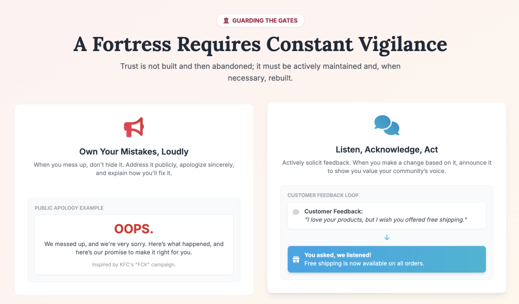 Building the trust example